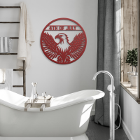 Patriotic Eagle Wall Art - Image 4