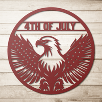 Patriotic Eagle Wall Art - Image 5