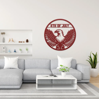 Patriotic Eagle Wall Art - Image 5
