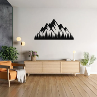 Peaceful Mountain View Wall Art - Image 2