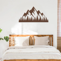 Peaceful Mountain View Wall Art - Image 4