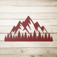 Peaceful Mountain View Wall Art - Image 5