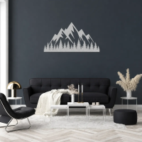Peaceful Mountain View Wall Art - Image 6