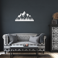 Peaceful Mountain View Wall Art - Image 6