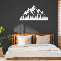 Peaceful Mountain View Wall Art - Image 7