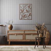 Peaceful Perched Birds Metal Wall Art - Image 8