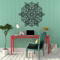 Peaceful Radiance Mandala Metal Art - Image 3