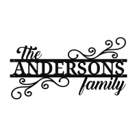 Personalized Entryway Metal Wall Art