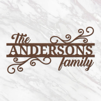 Personalized Entryway Metal Wall Art - Image 3