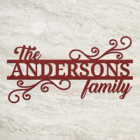 Personalized Entryway Metal Wall Art - Image 2