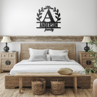 Personalized Family Name Metal Wall Art - Image 3
