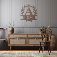 Personalized Family Name Metal Wall Art - Image 8