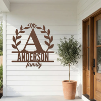 Personalized Family Name Metal Wall Art - Image 8