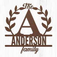 Personalized Family Name Metal Wall Art - Image 5