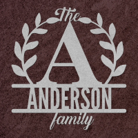 Personalized Family Name Metal Wall Art - Image 4