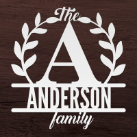 Personalized Family Name Metal Wall Art - Image 3