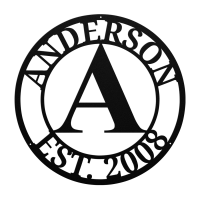 Personalized Family Name Monogram