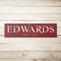 Personalized Family Name Wall Art - Image 5