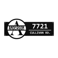 Personalized Last Name & Address for House
