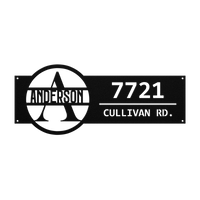 Personalized Last Name & Address for House