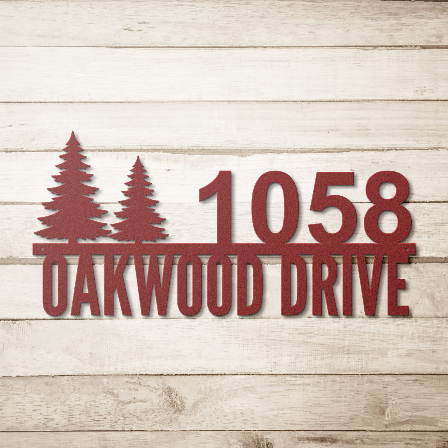 Personalized Metal Address for House - Image 5