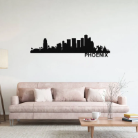 Phoenix Skyline - Metal Wall Art