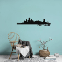 Portland Skyline - Metal Wall Art - Image 2