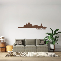 Portland Skyline - Metal Wall Art - Image 4