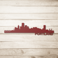 Portland Skyline - Metal Wall Art - Image 5