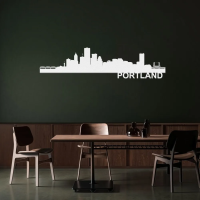 Portland Skyline - Metal Wall Art - Image 7