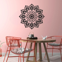 Radiant Energy Mandala Metal Art - Image 2