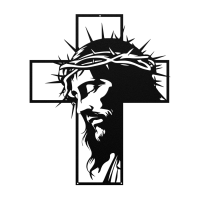 Redeemer Cross Steel Art
