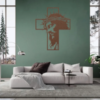 Redeemer Cross Steel Art - Image 4