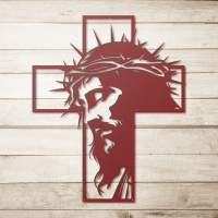 Redeemer Cross Steel Art - Image 5