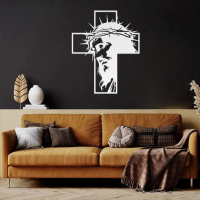 Redeemer Cross Steel Art - Image 7