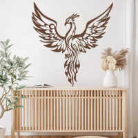 Rising Phoenix Flame Wall Art - Image 4