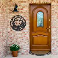 Round Halloween Wall Art - Image 2