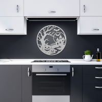 Round Halloween Wall Art - Image 10