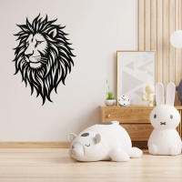 Royal Lion Face Steel Art - Image 3