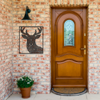 Rustic Deer Harmony Wall Art - Image 2