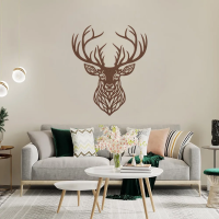 Rustic Deer Head Wall Art - Image 7