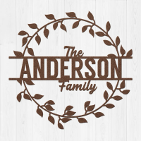 Rustic Family Name Metal Outdoor Art - Image 3