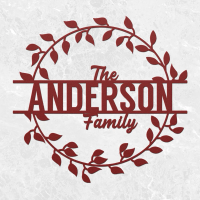 Rustic Family Name Metal Outdoor Art - Image 2