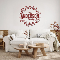 Rustic Family Name Metal Outdoor Art - Image 6