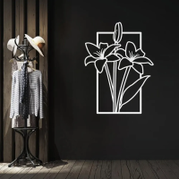 Rustic Floral Meadow Metal Art - Image 7