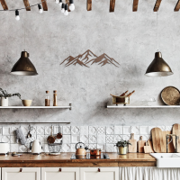 Rustic Mountain Range Metal Art - Image 7