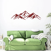 Rustic Mountain Range Metal Art - Image 5