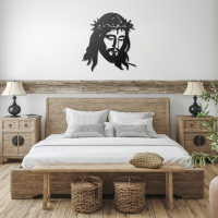 Sacred Jesus Portrait Wall Art - Image 3