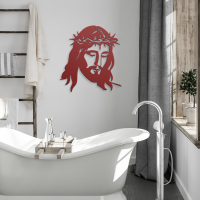 Sacred Jesus Portrait Wall Art - Image 4