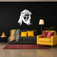 Sacred Jesus Portrait Wall Art - Image 7